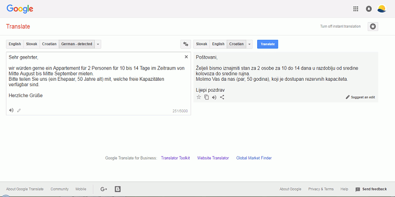 Google Translate Hrvatski Engleski - osvalltect